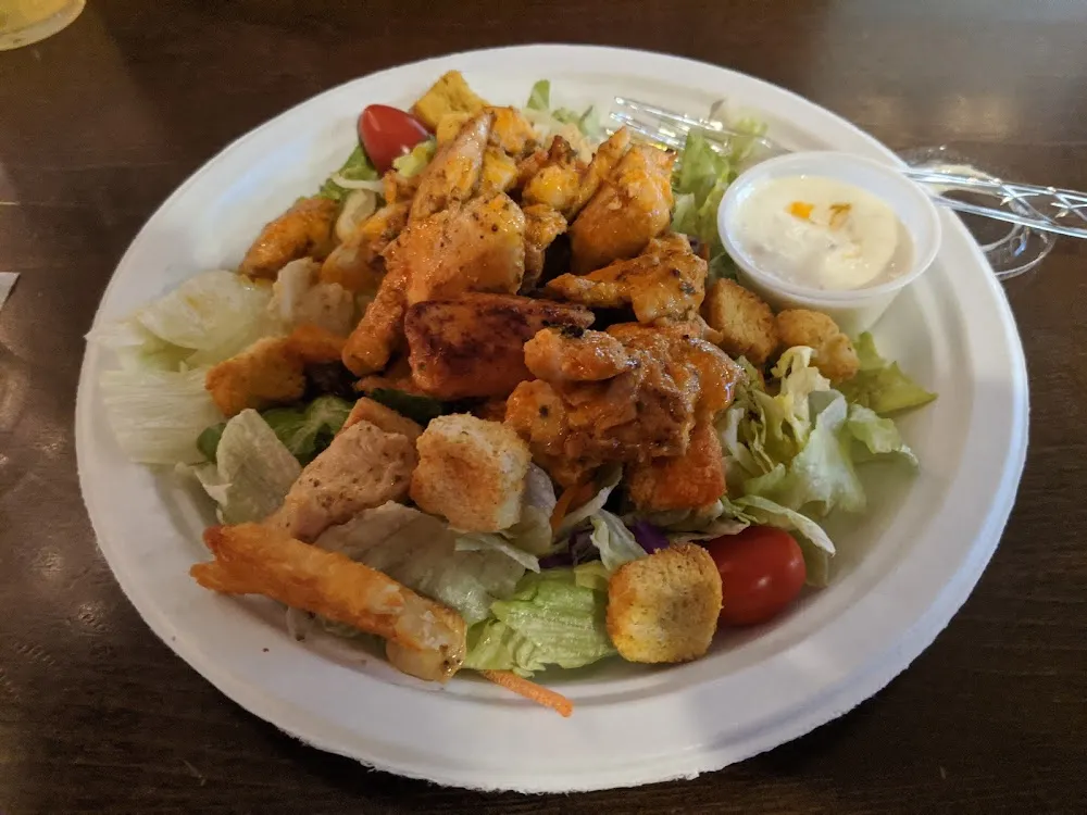 Grilled Buffalo Chicken Salad