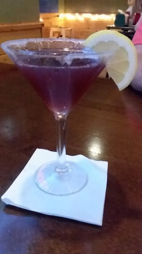 Raspberry Lemon Drop Martini